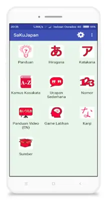 Belajar Bahasa Jepang Lengkap android App screenshot 4